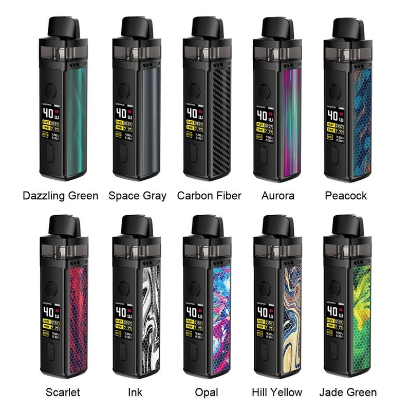 CRC FCC পড সিস্টেম স্টার্টার কিটস Voopoo Vinci 40w Pnp 0.3ohm 0.8ohm কয়েল 1500mah