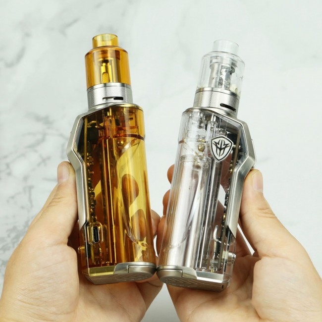 ভ্যাপ পড ডিভাইস রিনকো জেলিবক্স মিনি 80w 4.8ml সাব ওহম ট্যাঙ্ক একক 21700 18650 ব্যাটারি