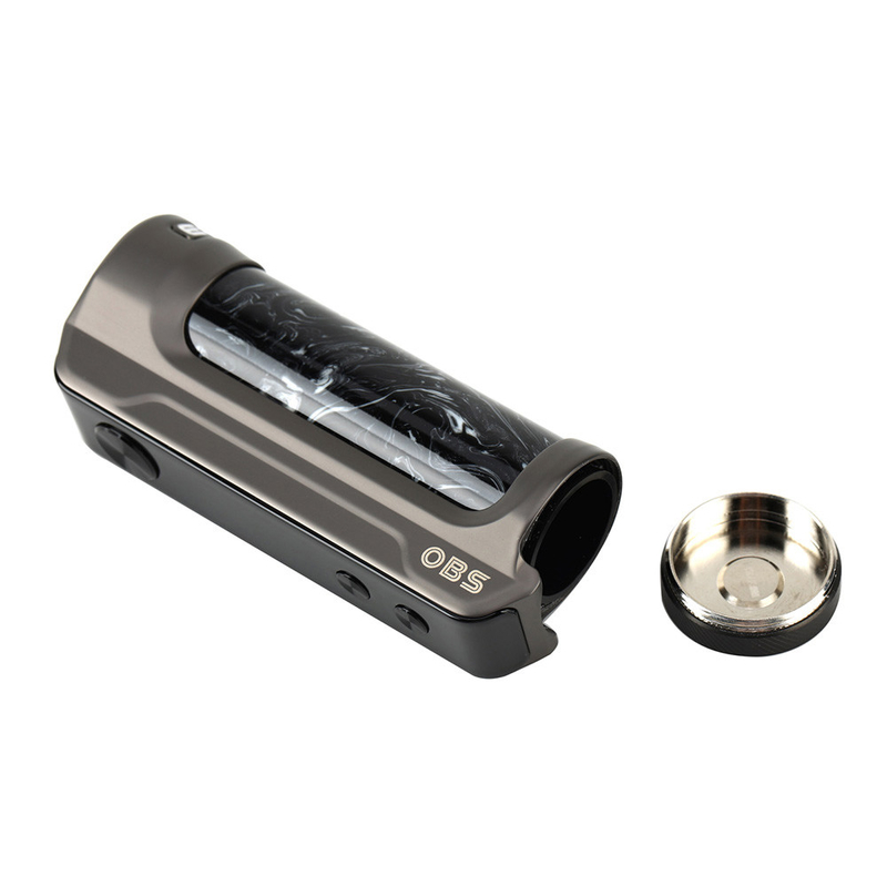OBS ইঞ্জিন 100W বক্স মড কিটস একক 18650 20700 21700 ব্যাটারি 810 রেজিন ড্রিপ টিপ