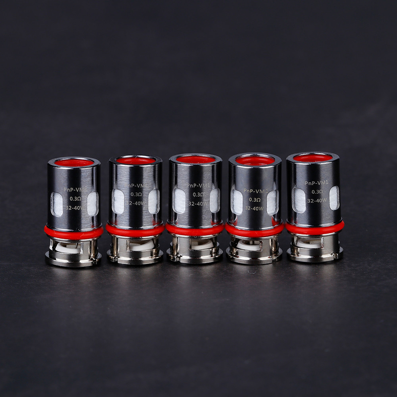 Voopoo ভিঞ্চি ভ্যাপ কয়েল প্রতিস্থাপন পিএনপি ভিঞ্চি ড্র্যাগ পড মড মেশ কয়েল 5 পিসি প্রতিটি প্যাক