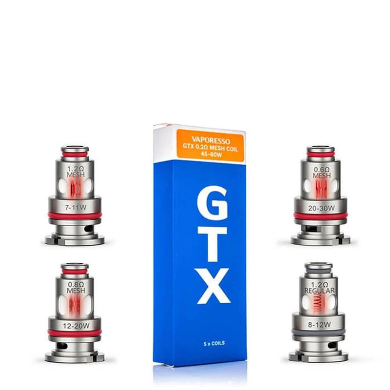 Vaporesso Gtx কয়েল 5pcs টার্গেট Pm80 Gtx কোর ভ্যাপ মেশ কয়েল প্রতিস্থাপন 35g