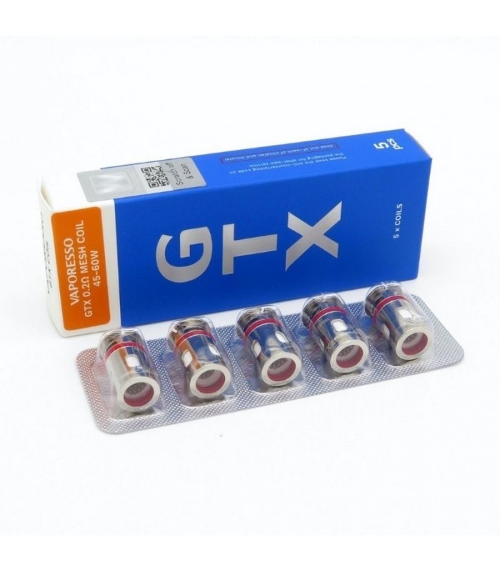 Vaporesso Gtx কয়েল 5pcs টার্গেট Pm80 Gtx কোর ভ্যাপ মেশ কয়েল প্রতিস্থাপন 35g