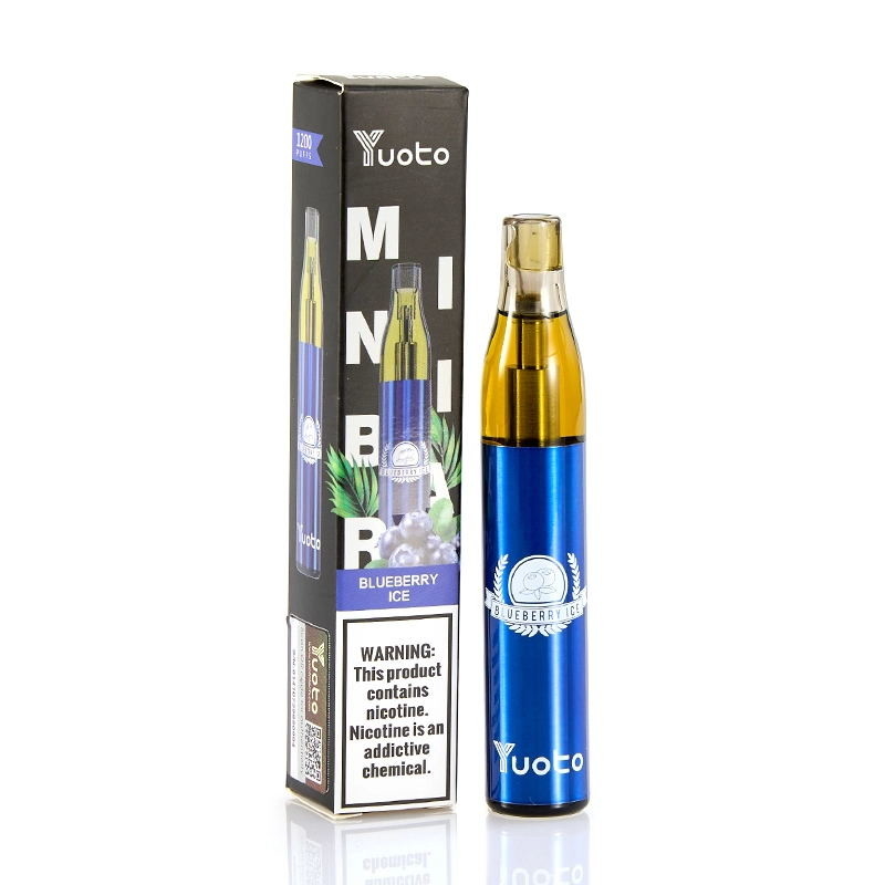 মিনি বার ডিসপোজেবল ভ্যাপ কিট 1200 পাফস 650mah 4ml ফ্রুট ফ্লেভার পড ডিভাইস