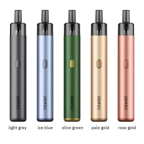 1500mah ITO কয়েল রিফিলযোগ্য পড ভ্যাপস Voopoo Doric 20 2ml ই সিগারেট ভ্যাপার