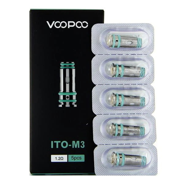 Voopoo ITO কয়েল 5pcs M0 M2 M3 Vape Coil Replacement for Doric 20 / Drag Q