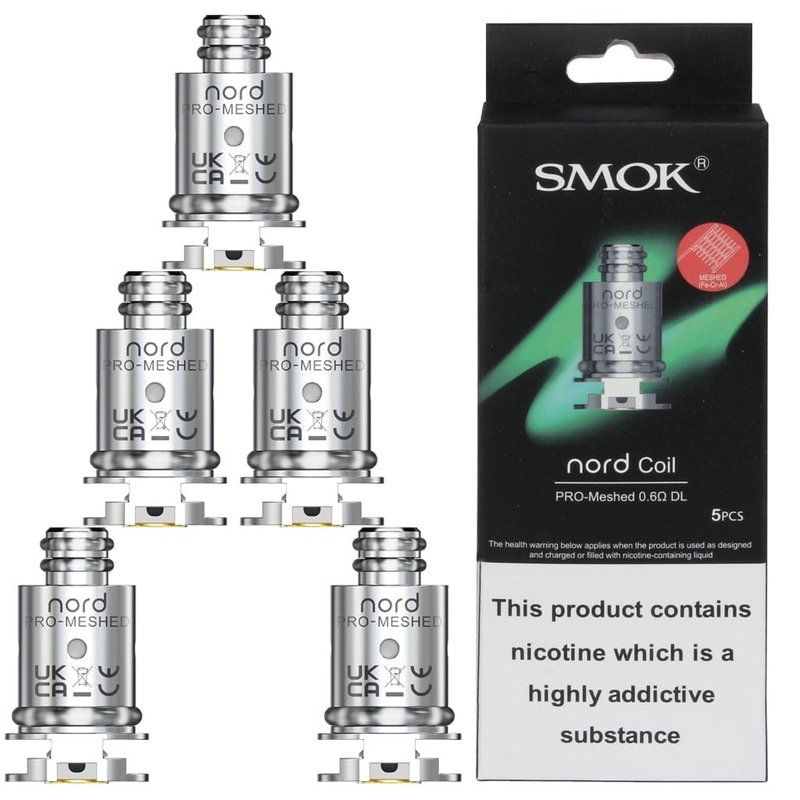 Smok Nord Pro Coil 5pcs Vape Coil Replacement Mesh Coil for DL/MTL