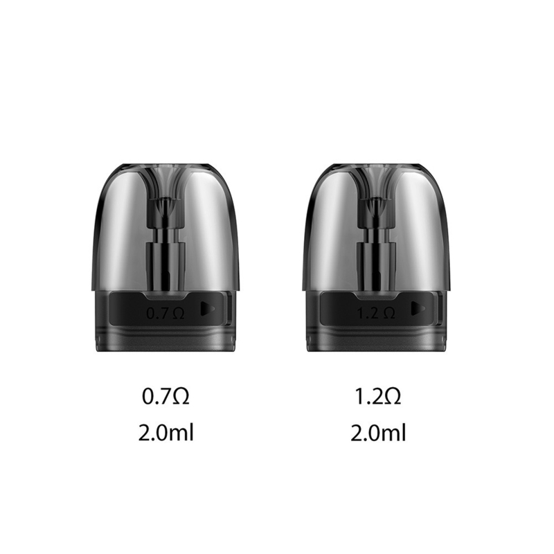 লেলোট ভুপু আর্গাস পড কার্টিজ 2ml 0.7ohm 1.2ohm সাইড ফিলিং খালি শুঁটি