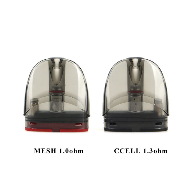 2pcs মেশ 1.0ohm ভ্যাপোরেসো জিরো 2 কার্টিজ দৃশ্যমান পড PTF ফিলিং সিস্টেম