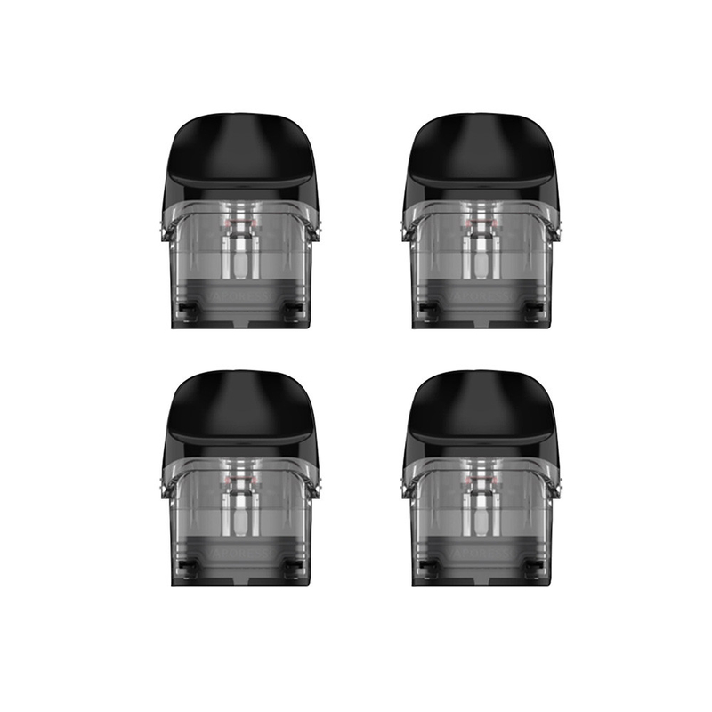 Vaporesso Luxe QS খালি পড কার্টিজ 2ml 0.6ohm 1.0ohm 4pcs Luxe QS Kit / Luxe Q Kit এর জন্য
