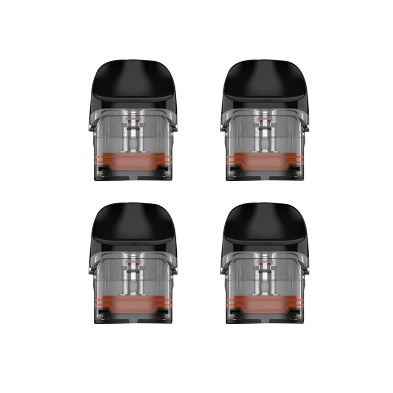 Vaporesso Luxe QS খালি পড কার্টিজ 2ml 0.6ohm 1.0ohm 4pcs Luxe QS Kit / Luxe Q Kit এর জন্য
