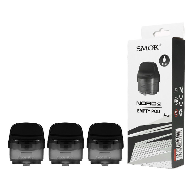 SMOK Nord C খালি পড কার্তুজ 4.5ml 3pcs/Pack Top filling empty pods