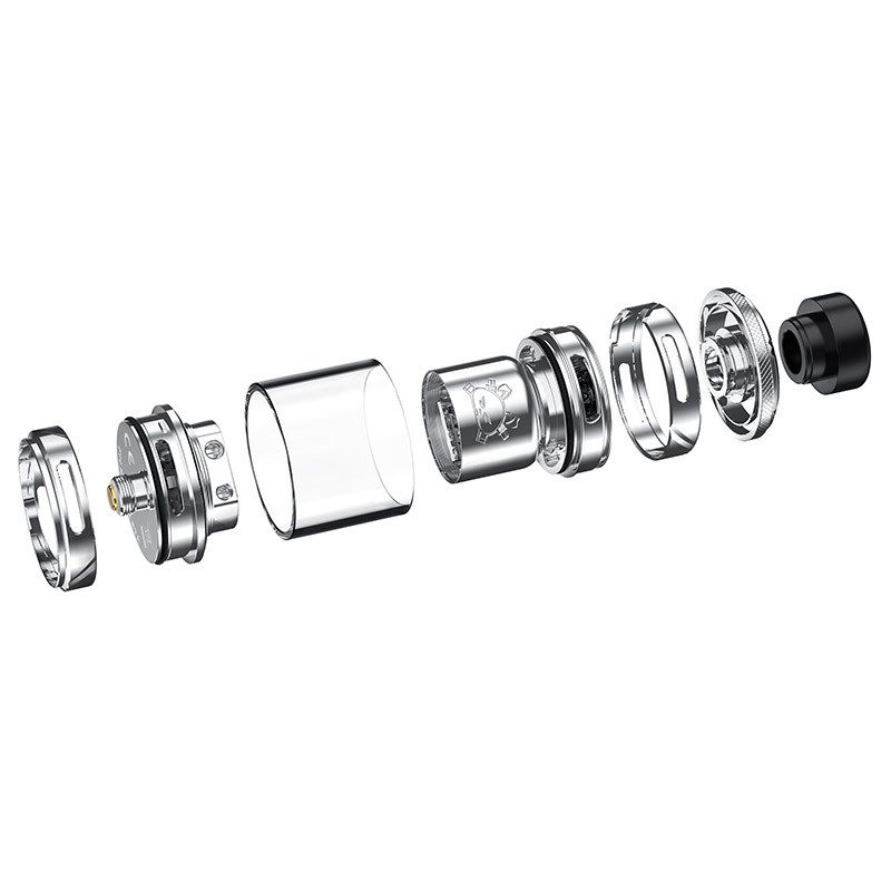 Hellvape Fat Rabbit 2 RTA 6.5ml / 4ml / 2ml ডুয়াল-কয়েল RTA কাস্টমাইজড এয়ারফ্লো ট্যাংক